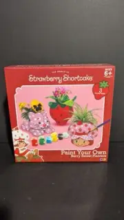 Strawberry Shortcake 3 Pack Mini Planters Paint Your Own