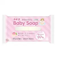 在飛比找蝦皮商城優惠-kaneyo Baby Soap 桃葉精華保濕沐浴皂/香皂 