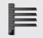 Black electric Towel Rack Rail