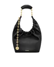 Small Squeeze bag in nappa lambskin One size black