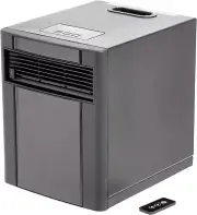 Portable Space Heater with Remote Control & Adjustable ECO-Smart Thermostat