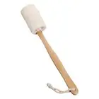 Exfoliating Loofah Back Massager Scrubber Bath Shower Body Scrub Wooden Handle