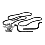 Gates Thermostat + Heater Hose + Drive Belt Kit for HSV Commodore VL VN 5.0L