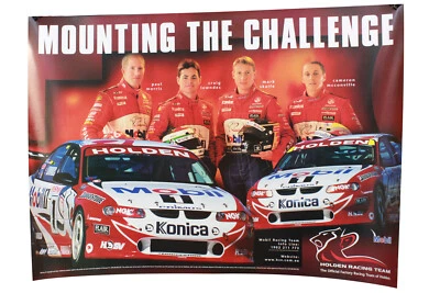 HRT Poster Paul Morris Craig Lowndes Mark Skaife Cameron McConville