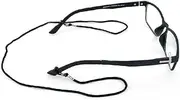 [FRCOLOR] Black Nylon Eyeglasses Cord Skid Neck Holder for Sunglasses Glasses for Outdoor Sports Travel
