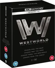 Westworld: The Complete Series [4K UHD Blu-ray] HBO TV Show Seasons 1-4 Box Set