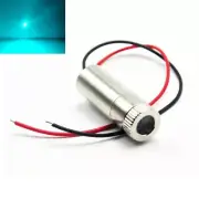 488nm 30mW Focusable Dot Cyan-Blue 12x35mm Laser Diode Module