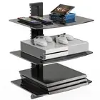 WALI Floating Entertainment Center Shelves, Holds Up to 17.6lbs, TV Shelf wit...