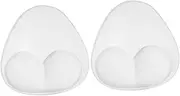 [CATIEBYE] Silicone Breast Pads Inserts Boost Bust Line Soft Gentle Material for Swimwear Sport Bras Discreet Design