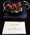 2005 Estee Lauder Lucky Dragon Solid Perfume Compact NEW!