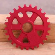 S&M BMX X-MAN BICYCLE SPROCKET BLOOD RED MADE IN USA FIT