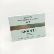CHANEL SAVON Perfumed Bath Soap No. 5 Paris New York 1 Cake 150g 5oz