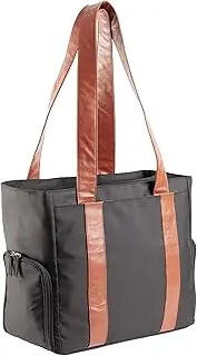 Dr. Brown's Breast Pump Carryall Tote Bag, Heather Gray & Black