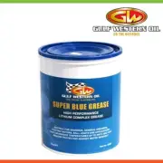New * GULF WESTERN * SUPER BLUE GREASE LITHIUM COMPLEX - 2.5KG - 42562
