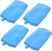 4-pack Reusable Ice Storage Bag for Travel Cooling Boxes Lunch Bags Outdoor Use