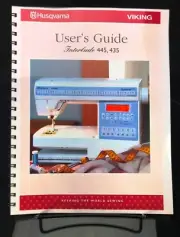 Husqvarna Viking Interlude 435 445 Instruction Manual: W/ Protective Covers