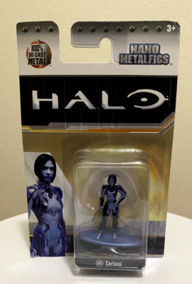 HALO NANO METALFIGS - Cortana DieCast Metal Collectible Figure Figurine NIB