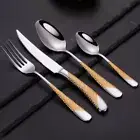 Cutlery Set Steak Knife Spoon Fork Slicer Dessert Stainless Steel Dinnerware Cut