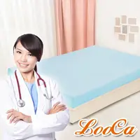 在飛比找momo購物網優惠-【LooCa】物理防蹣防水包覆式保潔墊(加大6尺-共3色)