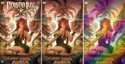 Poison Ivy #23 RACHTA LIN Trade, Virgin, Foil Virgin Variant Set of 3