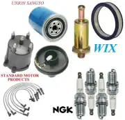 Tune Up Kit Filters Cap Wire Spark Plugs For FORD PINTO L4 2.3L; 2 Bbl. 1977