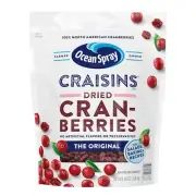 Ocean Spray Craisins Dried Cranberries, Original, No Preservatives, 48 Ounce