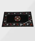 4'x2.5' black Marble Dining center Table Top Inlay mother of pearl kitchen decor