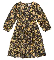 [Paade Mode] Paade Mode Floral cotton dress Y 4 black