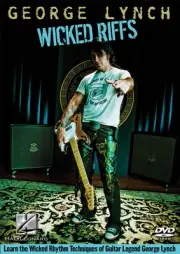 George Lynch Wicked Riffs Guitar Lessons Learn Play Hal Leonard DVD