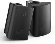 4 Inch Outdoor Bluetooth Speakers Waterproof Wired 200 Watt,Indoor, Patio,Deck W