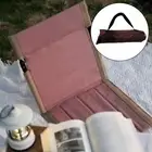 Low Seat Camping Chairs Traveling Backpacking Brown