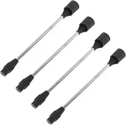 PAMINGONO 4pcs Boom Accessories Sprayer Pole Replacement Replaceable Plant Sprayer Pole Water Butts Agricultural Sprayer Pole Water Sprinkler Sprayer Pole Sprayer Extension Pole Sprayer Wand