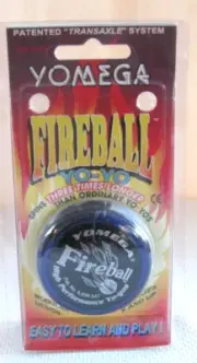 Vintage collectible NWT 1995 Yomega Blue Fireball Yo-Yo