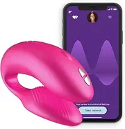 We-Vibe Chorus Smart Couple Vibrator (Pink):10 Vibration Modes - Improved Connectivity - Adjustable - Waterproof Adult Sex Toy with Remote Control - Rechargeable - App Enabled - Gifts for Women