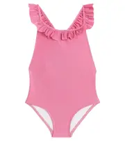 [Suncracy] Suncracy Montecarlo ruffle-trimmed swimsuit Y 8 pink