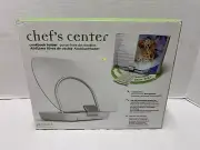 NEW! Prepara Chef's Center Cookbook / iPad Holder Adjustable 360° Rotating Base