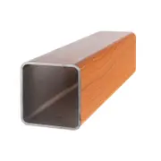 DECO 65 x 65mm Western Red Cedar DecoSlat Radius Corner Post