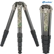 Leofoto LM-365C-Camo Carbon Fiber Tripod with 75mm Video Bowl+Platform and Bag