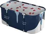 2 Persons Portable Foldable Bathtub - Non-Inflatable, Easy to Install, Can Use With Children Together - Adult Bath and Sauna