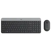 Logitech MK470 Slim Wireless Keyboard and Mouse Combo - Graphite