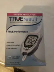 TrueResult Blood Glucose Monitoring System Tool for Diabetes