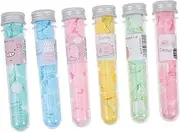 BESPORTBLE 6 Tub Portable Soap Flakes Hand Wash Foaming Soap Flakes for Travel Business Disposal for Cleanliness Anywhere