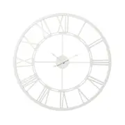 [James Lane] Kingston Wall Clock White - 70cm