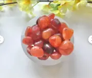 100 Gr Natural Red/Orange Carnelian Stone Healing Metaphysical Tumbled Pebbles