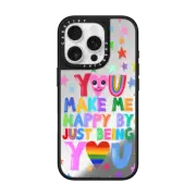 iPhone 16 Pro Mirror Case MagSafe Compatible YOU MAKE ME HAPPY