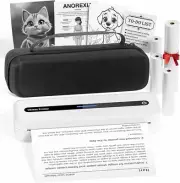 Itari Portable Bluetooth Label Printer with Case, Inkless Thermal Printer White
