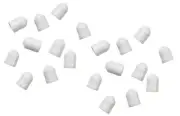 ClosetMaid 2120300 Wire Shelving Small End Caps - Pack of 1000 - White