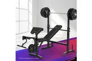 Everfit Weight Bench 10 in 1 Bench Press Home Gym Station 330kg Capacity
