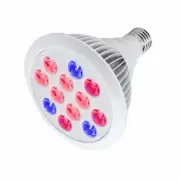 LED Grow Light Kit 12W Indoor Hydroponic System Veg Flower Plant For Grow Tent