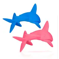 在飛比找momo購物網優惠-【Nuby】矽膠鯊魚固齒器